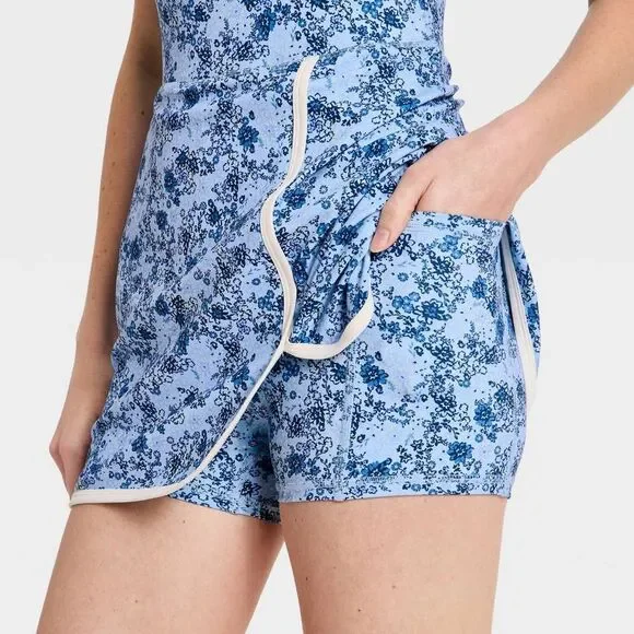 JoyLab Blue Floral Active dress NWT medium - Picture 4 of 4